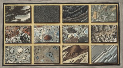 Marble and other mixed stones of Vesuvius polished, Plate L, from 